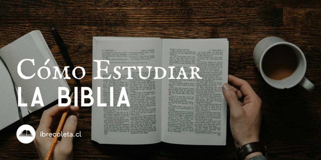 como estudiar la biblia